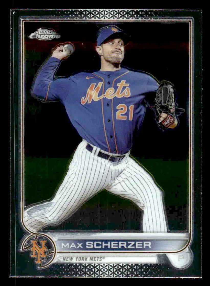 2022 Topps Chrome Update #USC1 Max Scherzer - Baseball Card Single