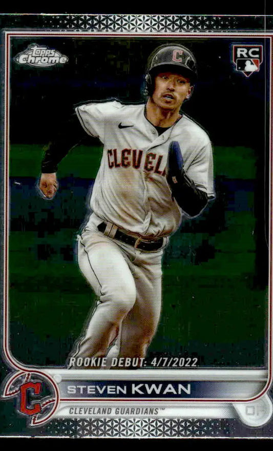 2022 Topps Chrome Update #USC178 Steven Kwan - Baseball Card Single