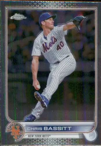 2022 Topps Chrome Update #USC179 Chris Bassitt NM-MT Mets ID:78699 - Baseball Card Single
