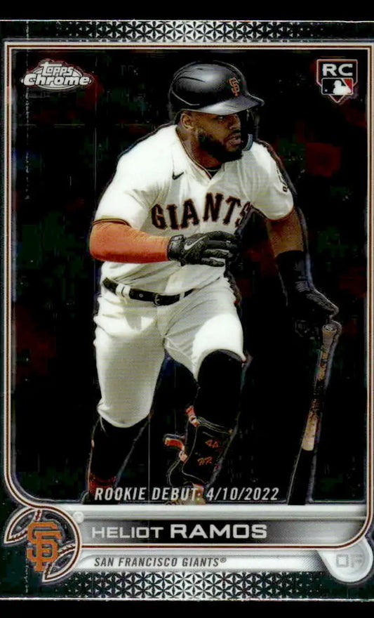 2022 Topps Chrome Update #USC2 Heliot Ramos - Baseball Card Single