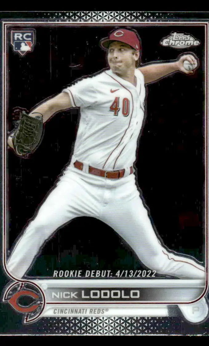 2022 Topps Chrome Update #USC65 Nick Lodolo - Baseball Card Single