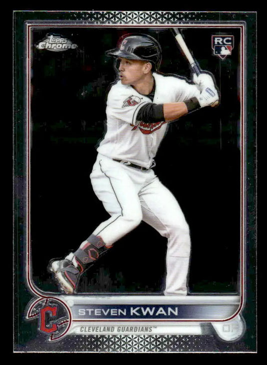 2022 Topps Chrome Update #USC85 Steven Kwan - Baseball Card Single