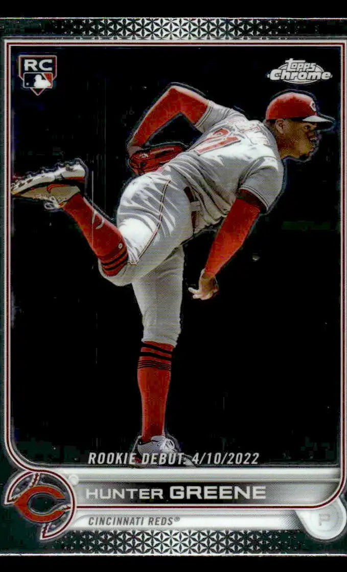 2022 Topps Chrome Update #USC93 Hunter Greene - Baseball Card Single