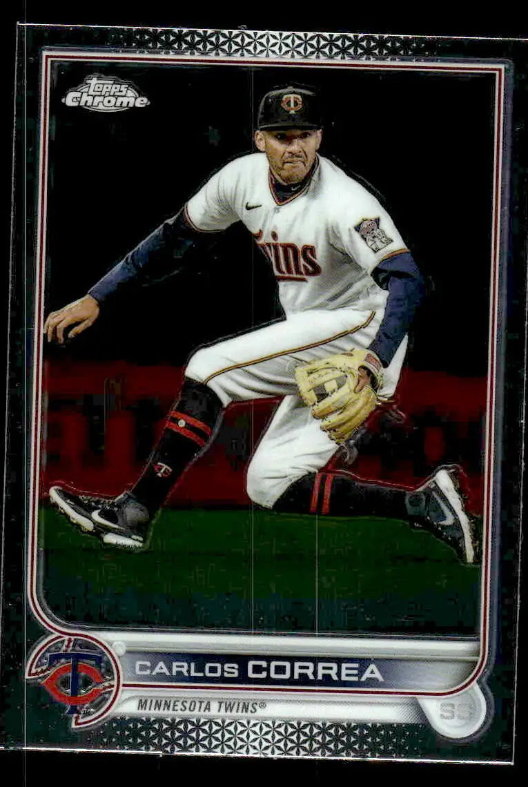 2022 Topps Chrome Update #USC98 Carlos Correa - Baseball Card Single
