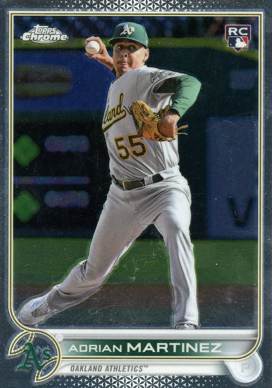 2022 Topps Chrome Update #USC99 Adrian Martinez Athletics RC - Baseball Card Single