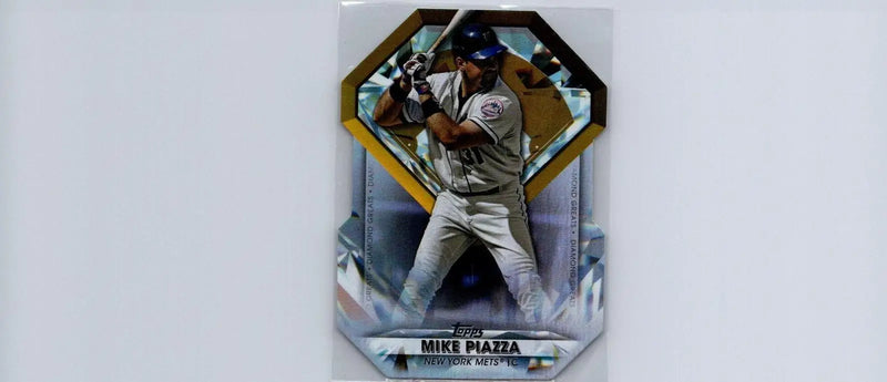 Mike Piazza baseball card from 2022 Topps Diamond Greats Die Cuts collection