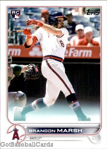 2022 Topps Factory Sets Bonus Rookie Variations #243 Brandon Marsh NM-M ID:47296 - Baseball Card Single