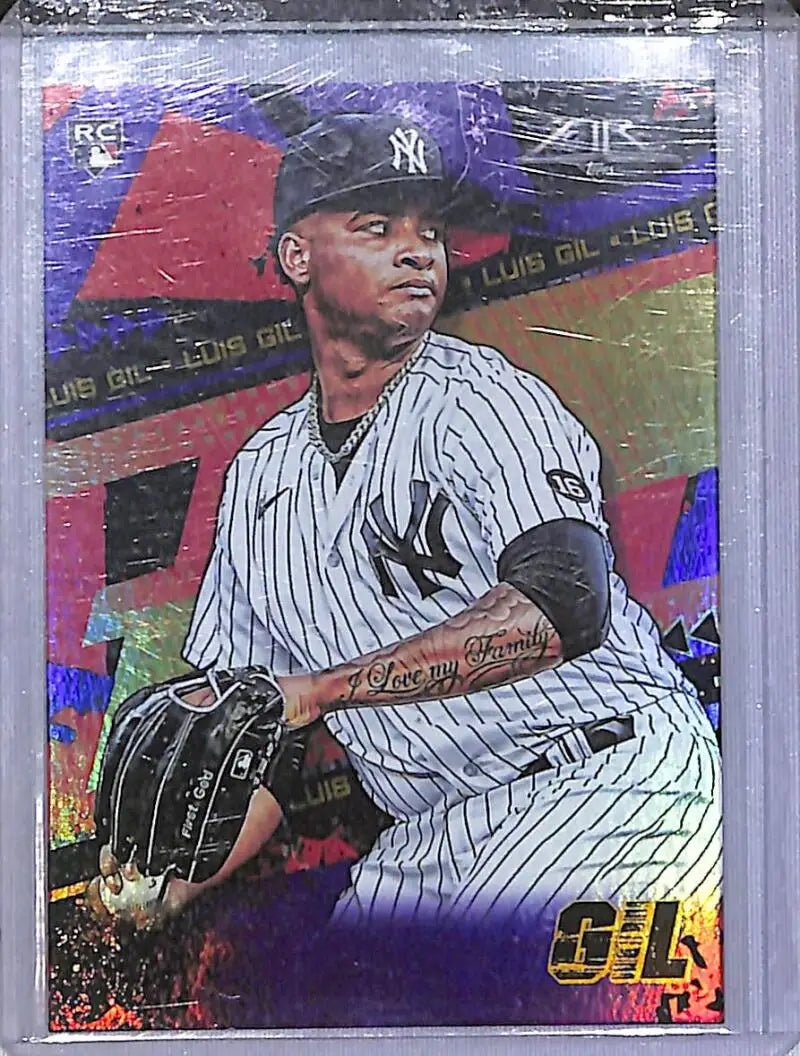 2022 Topps Fire Purple #159 Luis Gil NM-MT 7/99 New York Yankees