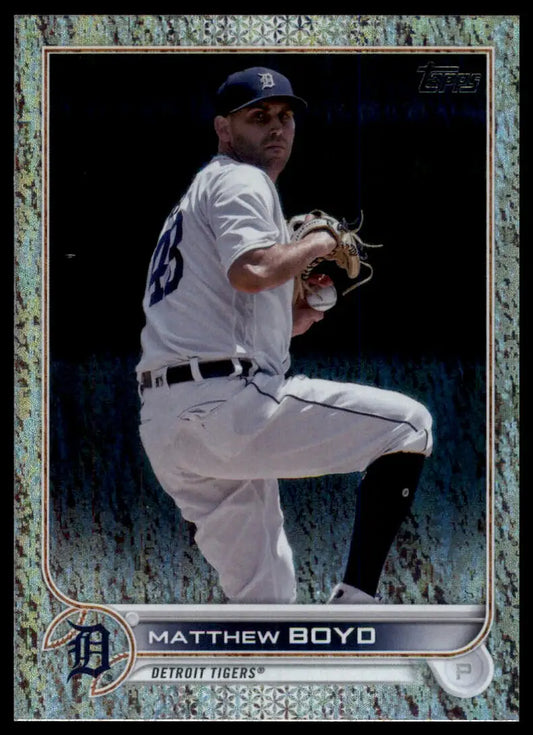2022 Topps - Foilboard Hobby Matthew Boyd 128 /390 Detroit Tigers NM - Baseball Card Single
