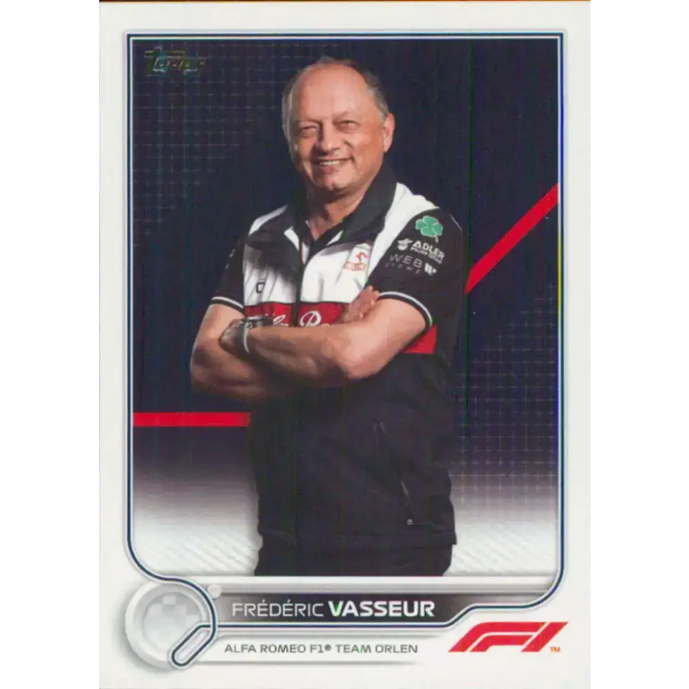 2022 Topps Formula 1 #107 Frederic Vasseur NM-MT Racing Card - Racing Card Single