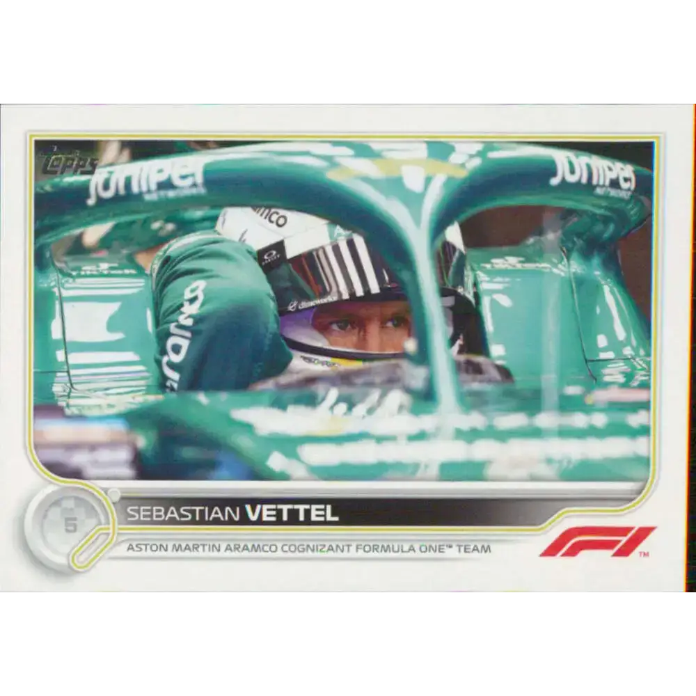 2022 Topps Formula 1 #11 Sebastian Vettel NM-MT Racing Card - Racing Card Single