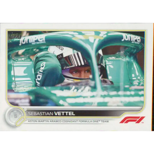 2022 Topps Formula 1 #11 Sebastian Vettel NM-MT Racing Card - Racing Card Single