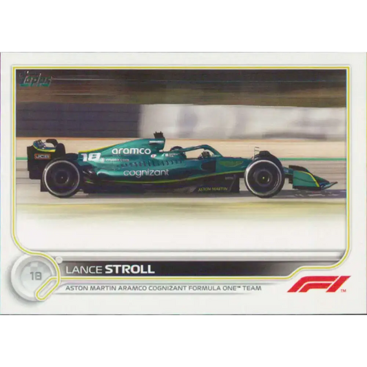 2022 Topps Formula 1 #114 Lance Stroll NM-MT Racing Card - Racing Card Single