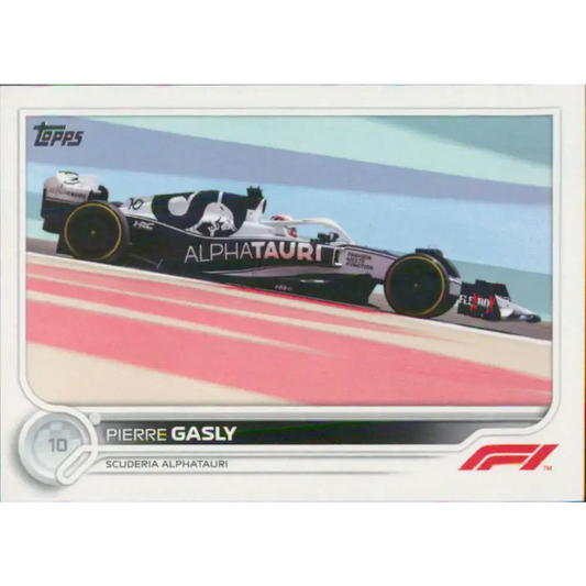 2022 Topps Formula 1 #121 Pierre Gasly NM-MT Racing Card - Racing Card Single