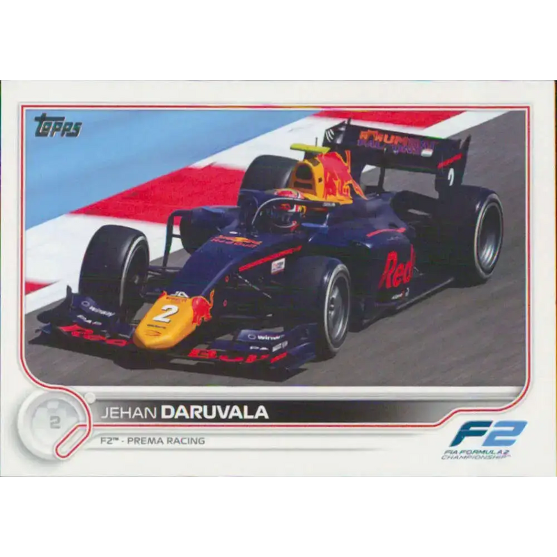 2022 Topps Formula 1 #130 Jehan Daruvala NM-MT Racing Card - Racing Card Single