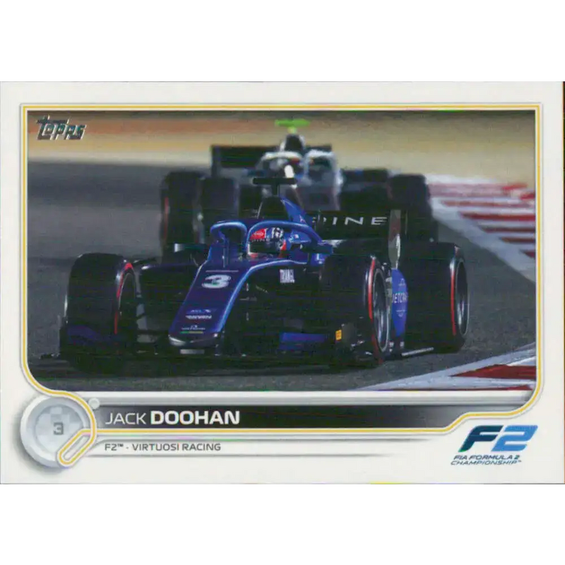 2022 Topps Formula 1 #131 Jack Doohan NM-MT Racing Card - Racing Card Single