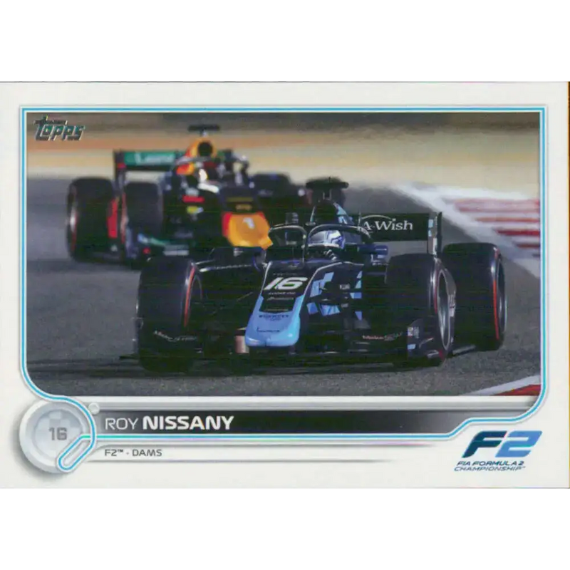 2022 Topps Formula 1 #143 Roy Nissany NM-MT Racing Card - Racing Card Single