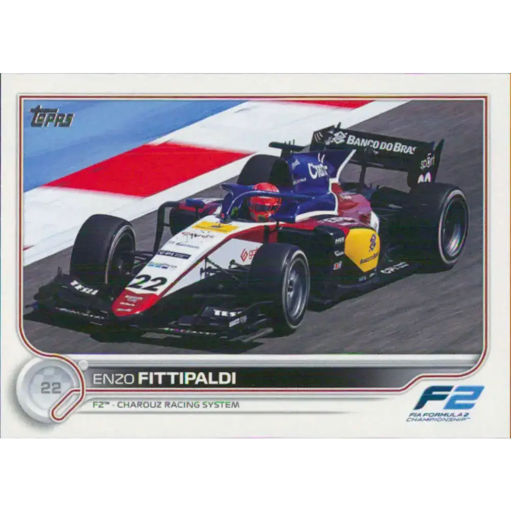 2022 Topps Formula 1 #147 Enzo Fittipaldi NM-MT Racing Card - Racing Card Single