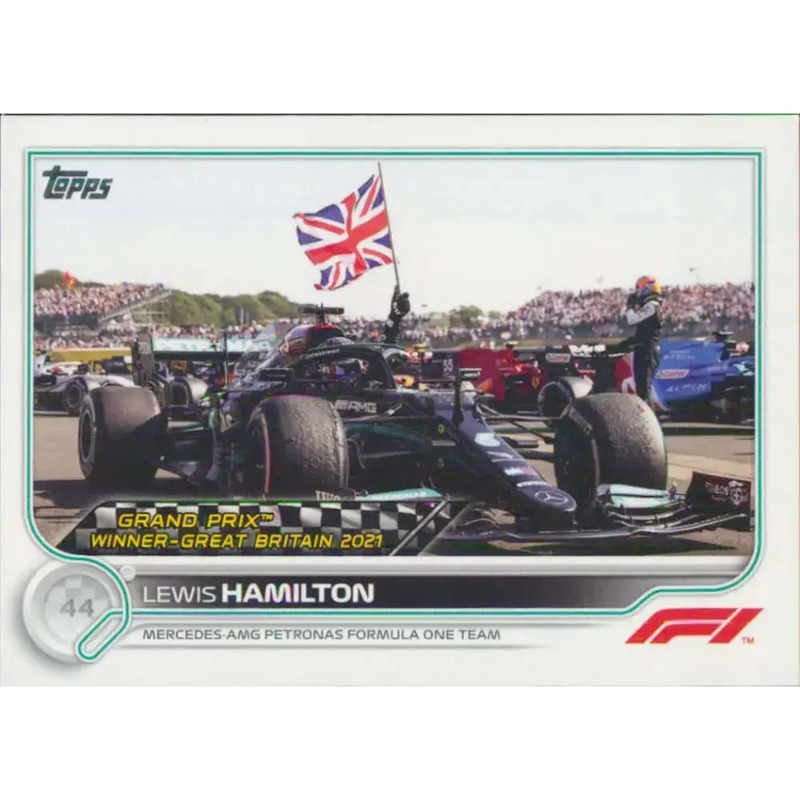 2022 Topps Formula 1 #160 Lewis Hamilton NM-MT Racing Card - Racing Card Single
