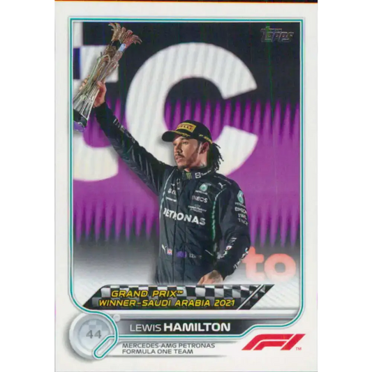 2022 Topps Formula 1 #171 Lewis Hamilton NM-MT Racing Card - Racing Card Single