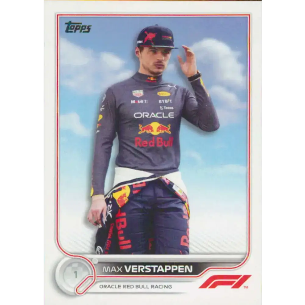 2022 Topps Formula 1 #2 Max Verstappen NM-MT Racing Card - Racing Card Single