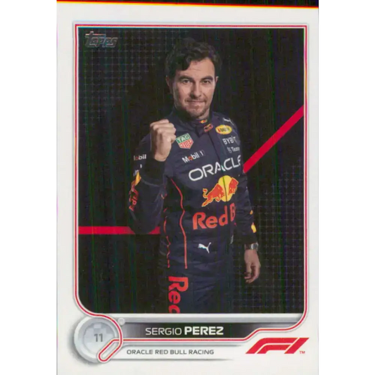 2022 Topps Formula 1 #21 Sergio Perez NM-MT Racing Card - Racing Card Single