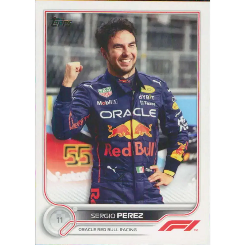 2022 Topps Formula 1 #22 Sergio Perez NM-MT Racing Card - Racing Card Single