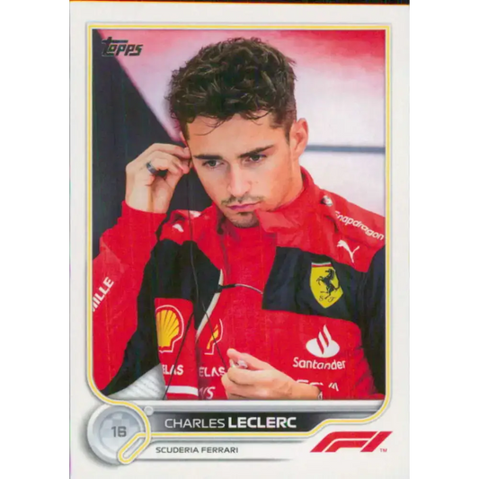 2022 Topps Formula 1 #26 Charles Leclerc NM-MT Racing Card - Racing Card Single