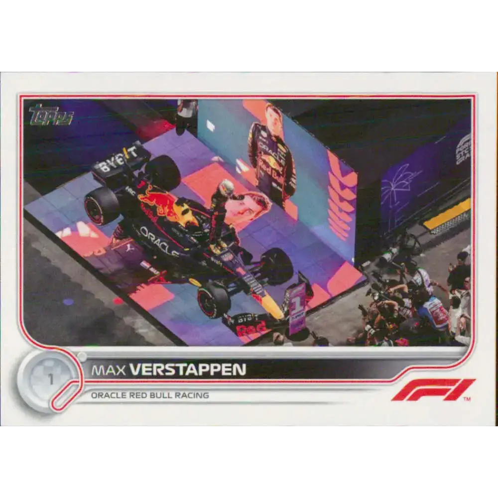 2022 Topps Formula 1 #3 Max Verstappen NM-MT Racing Card - Racing Card Single