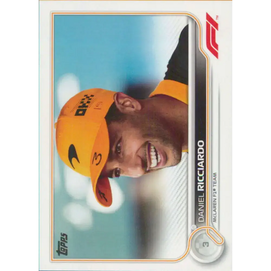 2022 Topps Formula 1 #38 Daniel Ricciardo NM-MT Racing Card - Racing Card Single