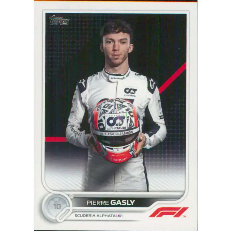 2022 Topps Formula 1 #44 Pierre Gasly NM-MT Racing Card - Racing Card Single