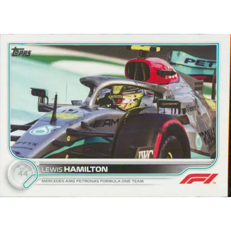 2022 Topps Formula 1 #7 Lewis Hamilton NM-MT Racing Card - Racing Card Single
