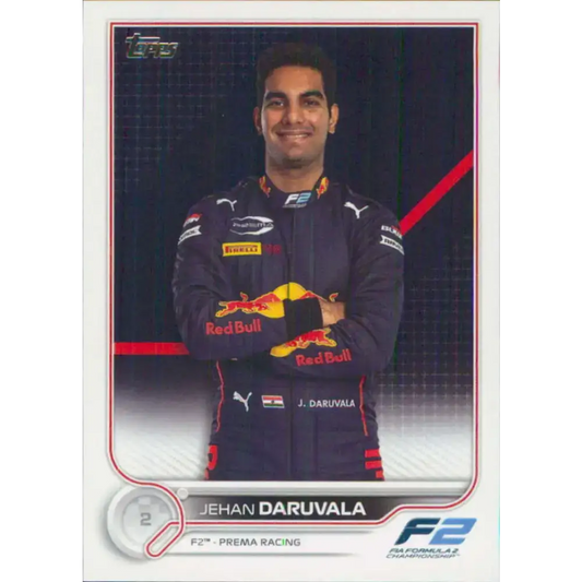 2022 Topps Formula 1 #78 Jehan Daruvala NM-MT Racing Card - Racing Card Single