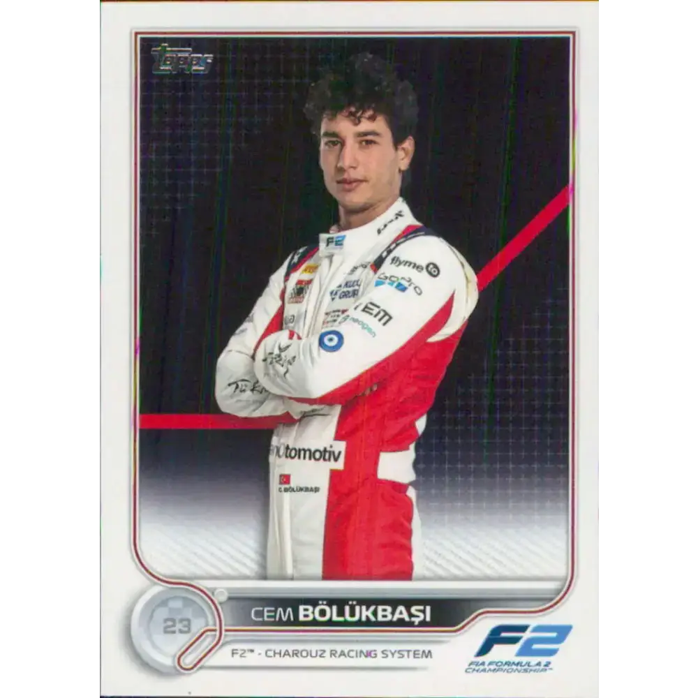 2022 Topps Formula 1 #96 Cem Bolukbasi NM-MT Racing Card - Racing Card Single