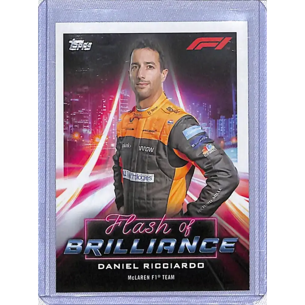 2022 Topps Formula 1 #FOB-DR Daniel Ricciardo NM-MT McLaren - Racing Card Single