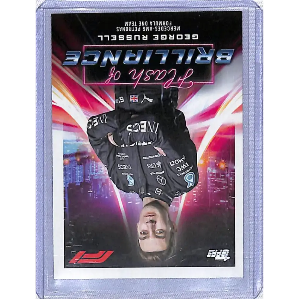 2022 Topps Formula 1 #FOB-GR George Russell NM-MT Mercedes - Racing Card Single
