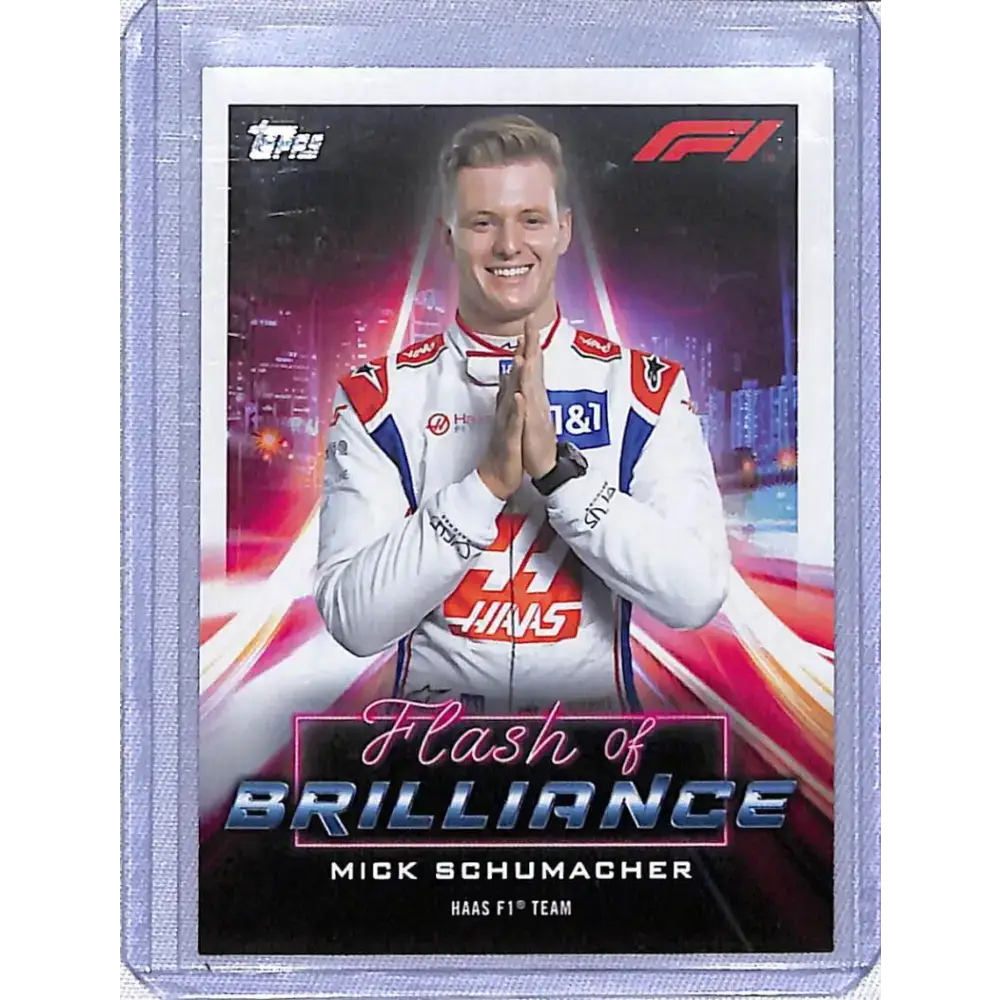 2022 Topps Formula 1 #FOB-MS Mick Schumacher NM-MT Haas - Racing Card Single