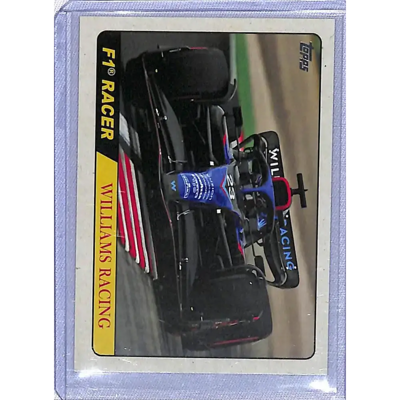 2022 Topps Formula 1 #T68-AA Alexander Albon NM-MT Williams - Racing Card Single