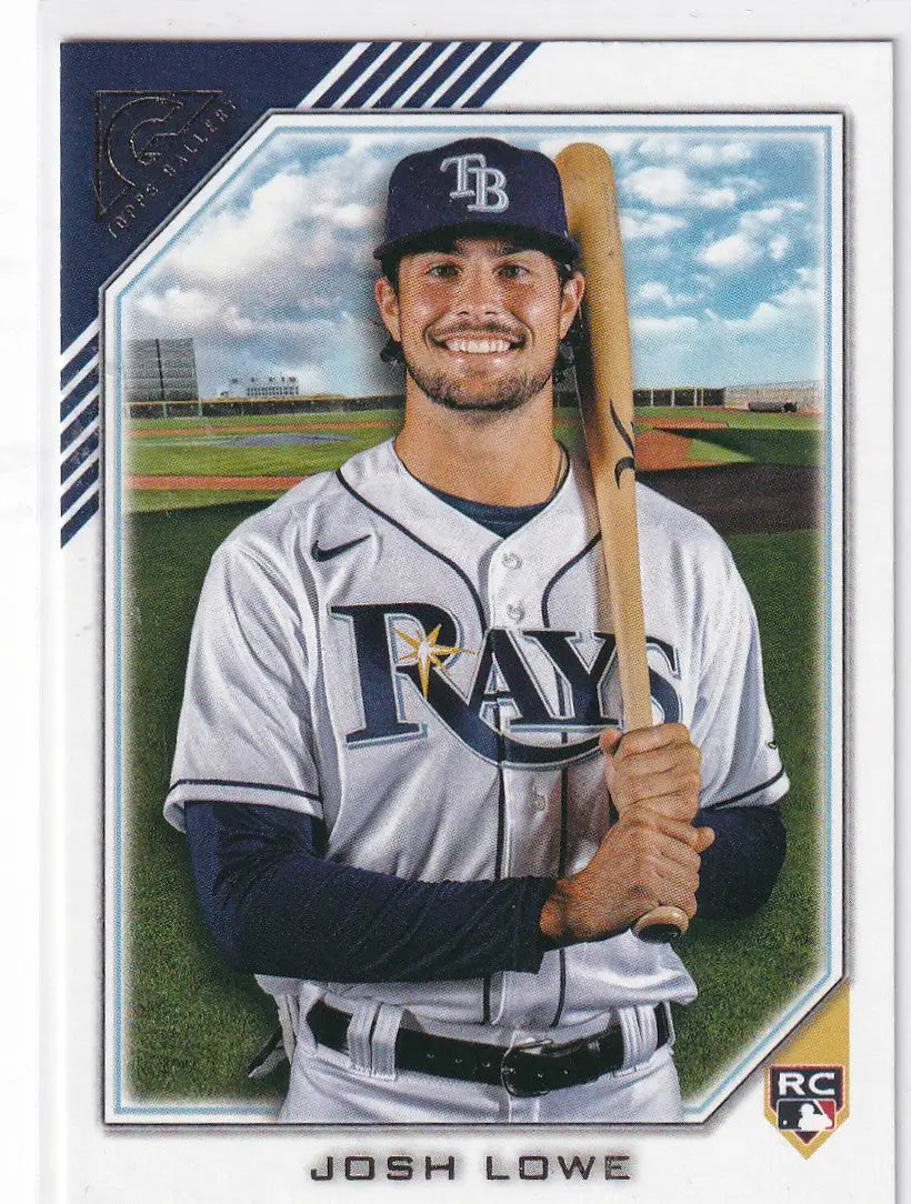 2022 TOPPS GALLERY #16 JOSH LOWE- TAMPA BAY RAYS - Baseball Card Single