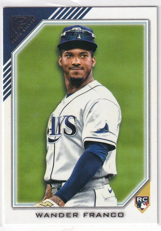 2022 TOPPS GALLERY #55 WANDER FRANCO- TAMPA BAY RAYS - Baseball Card Single
