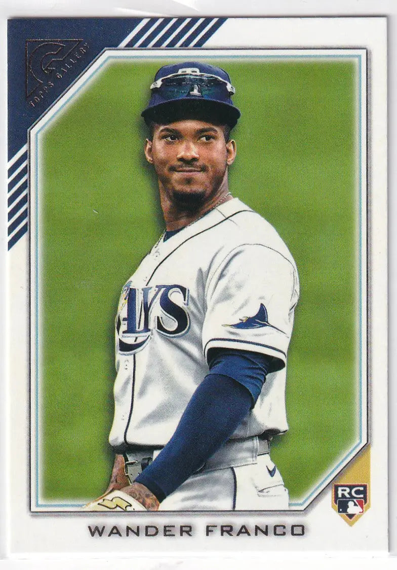 2022 TOPPS GALLERY #55 WANDER FRANCO- TAMPA BAY RAYS - Baseball Card Single