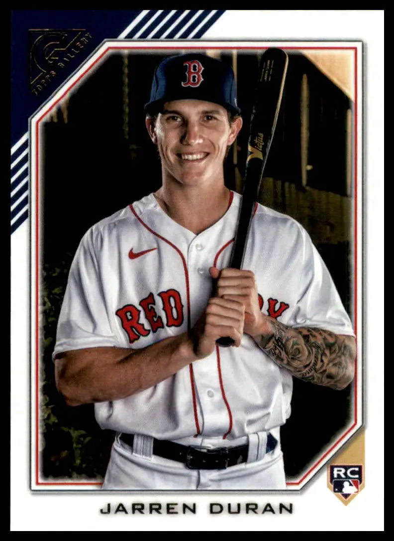 2022 Topps Gallery Jarren Duran RC 49 Boston Red Sox Baseball NM - Baseball Card Single