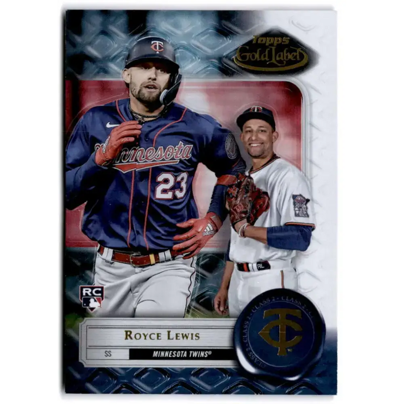 2022 Topps Gold Label Class 2 #86 Royce Lewis NM-MT RC Rookie Minnesota Twins Baseball Card - Baseball Card Single