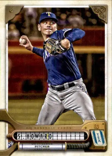 Original gloss Baseball card featuring pitcher Spencer Howard from Topps Gypsy Queen 2022