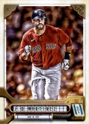 2022 Topps Gypsy Queen #15 J.D. Martinez NM-MT Red Sox ID:44858 - Baseball Card Single