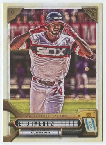 Eloy Jimenez baseball card from 2022 Topps Gypsy Queen White Sox collection