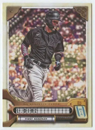 2022 Topps Gypsy Queen #2 Lewin Diaz NM-MT Marlins ID:44856 - Baseball Card Single