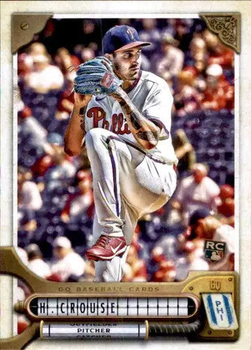 Baseball card featuring Hans Crouse from 2022 Topps Gypsy Queen with original gloss