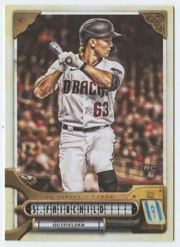 2022 Topps Gypsy Queen #33 Stuart Fairchild NM-MT RC Rookie Diamondback ID:44861 - Baseball Card Single
