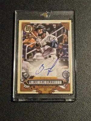2022 Topps Gypsy Queen #GQA-BCR Bryan De La Cruz GQ Autographs - Baseball Card Single